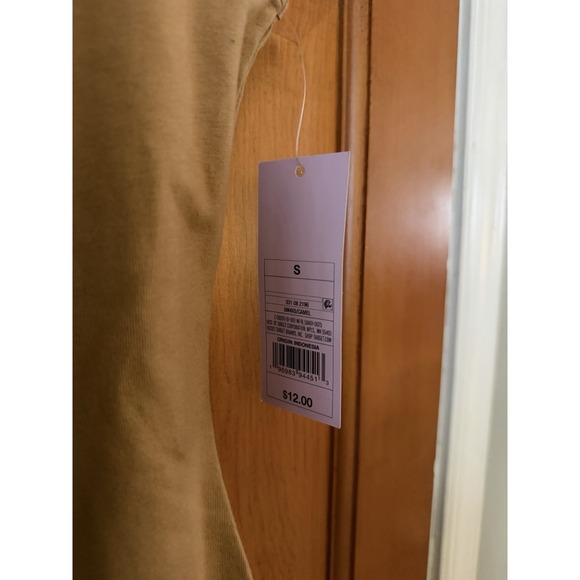 Women's Wild Fable Camel Sleeveless Bodycon Mini Dress Size Small NWT - Picture 4 of 4